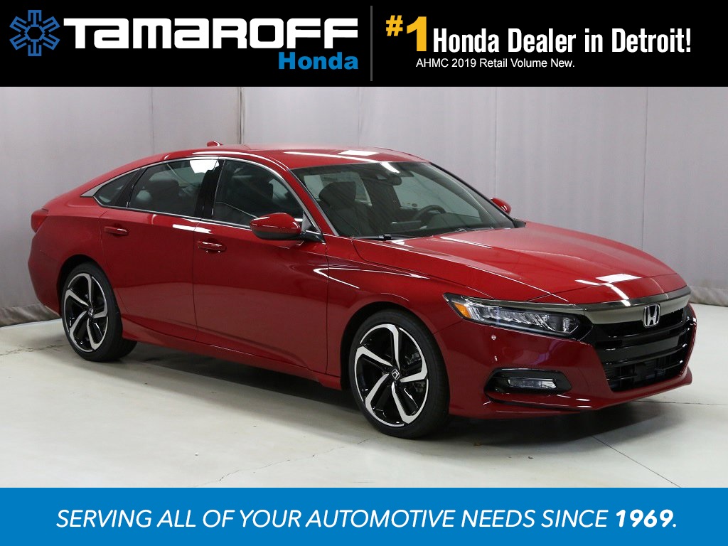 New 2019 Honda Accord Sport 4d Sedan In Southfield T145354
